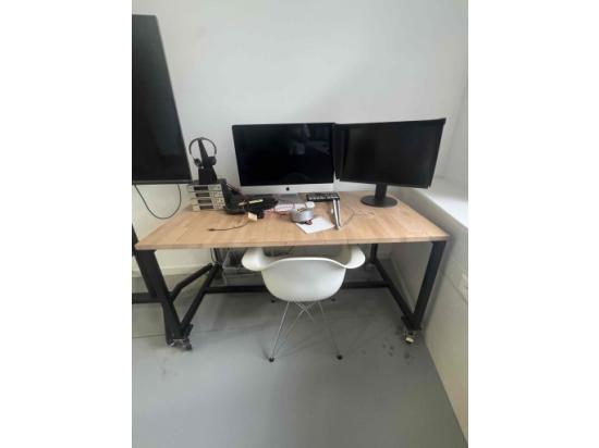 Biurko Pracownicze Na Kòłkach 160X80X72