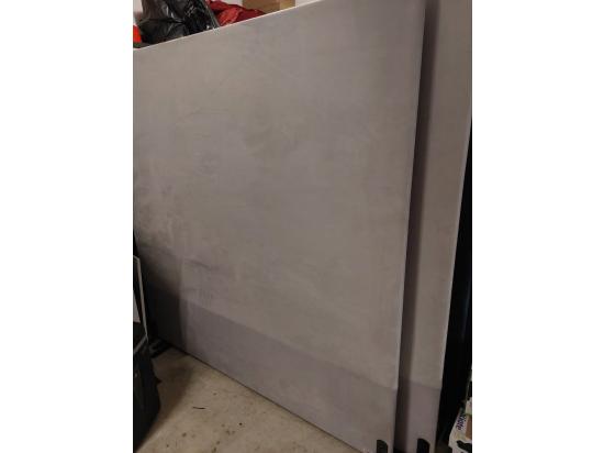 Ścianka tapicerowana szara (do odbioru w biurze)